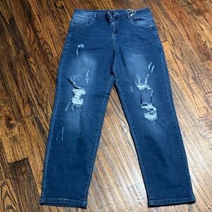 Highway Jeans Dark Blue Boyfriend Jeans